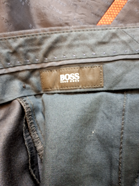 Hugo Boss Jakkesæt (Mørkeblå, str. 48)